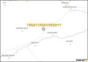 map of Tashtypskiy Pervyy