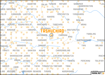 map of Ta-shu-chiao