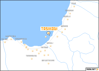 map of Tasi Kodi