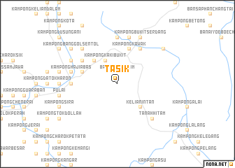 map of Tasik