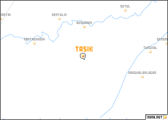 map of Tasik