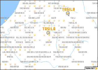 map of Tasila