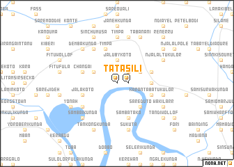 map of Tasili