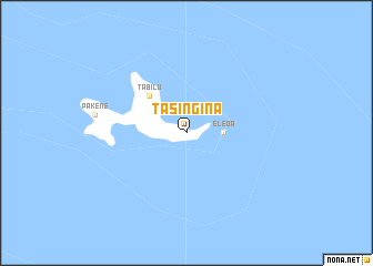 map of Tasingina