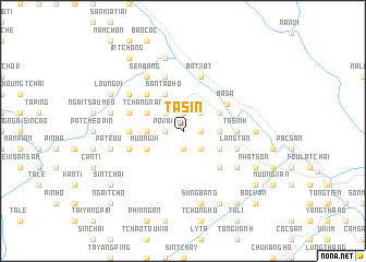 map of Ta Sin