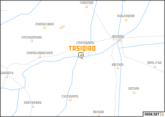 map of Tasiqiao