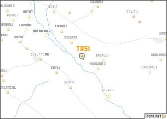 map of Tǝsi