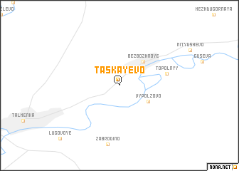 map of Taskayevo