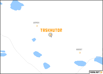 map of Taskhutor