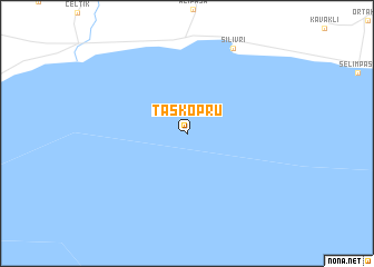 map of Taşköprü