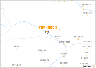 map of Taşköprü