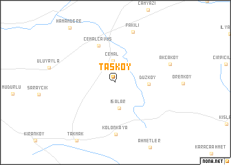 map of Taşköy