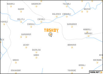 map of Taşköy