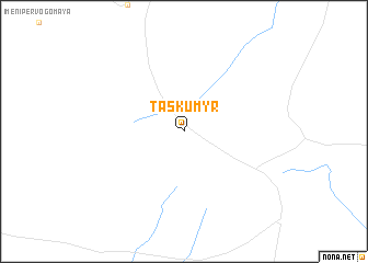 map of Taskumyr