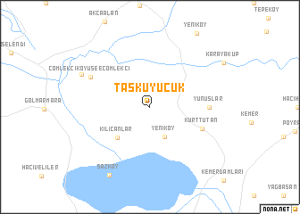 map of Taşkuyucuk