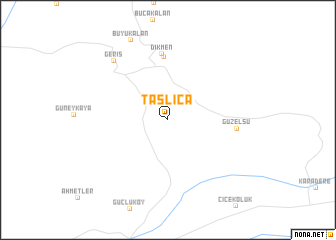 map of Taşlıca