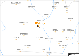 map of Taşlıca