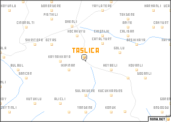 map of Taşlıca