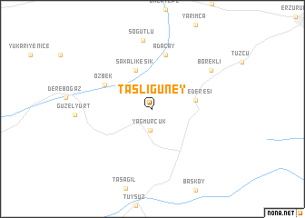 map of Taşlıgüney