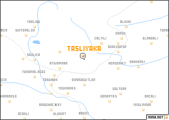 map of Taşlıyaka