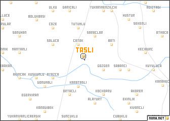 map of Taşlı