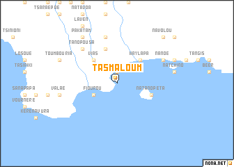 map of Tasmaloum
