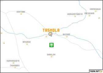 map of Tasmola