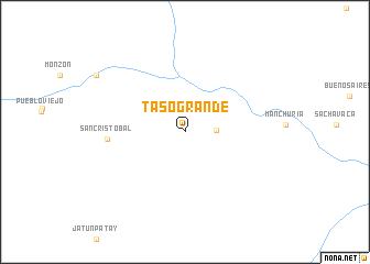 map of Taso Grande