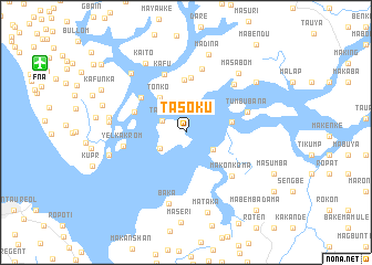 map of Tasoku