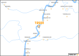 map of Tason