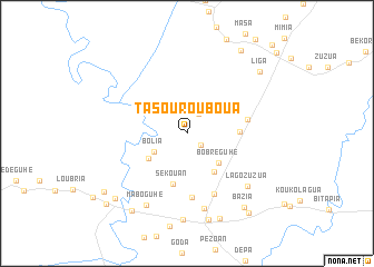 map of Tasourouboua