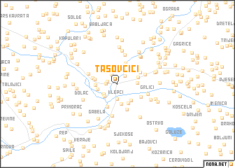 map of Tasovčići