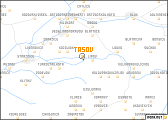 map of Tasov