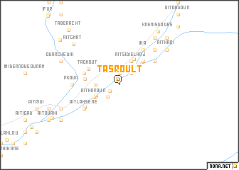 map of Tasroult