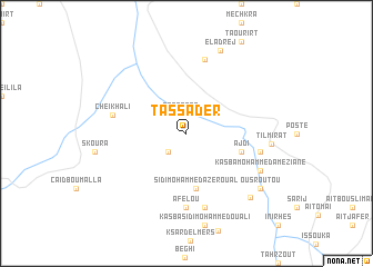 map of Tassader