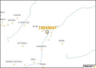 map of Tassakht