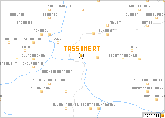 map of Tassamert