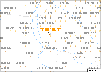 map of Tassaount