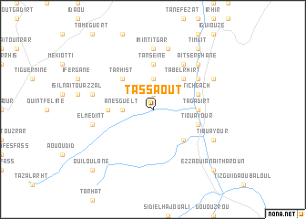 map of Tassaout