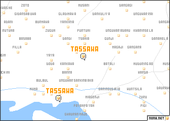 map of Tassawa