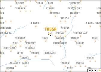 map of Tassa