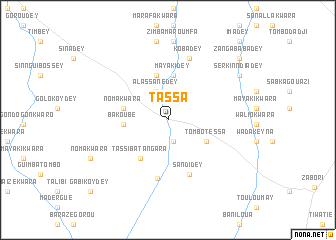 map of Tassa