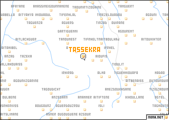 map of Tassekra