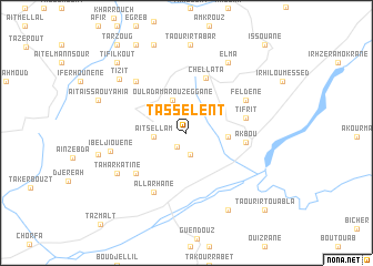 map of Tasselent