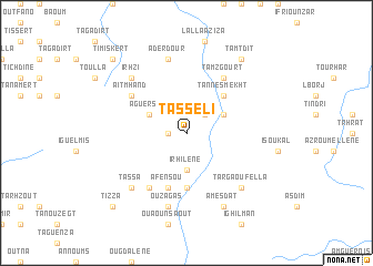 map of Tasseli