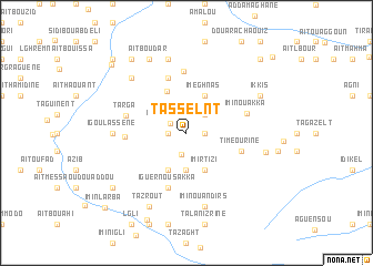 map of Tasselnt