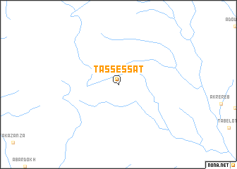 map of Tassessat