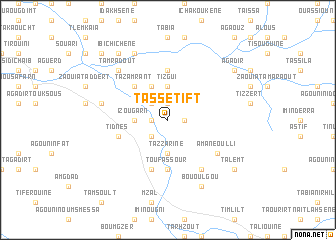 map of Tassetift