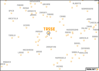 map of Tasse