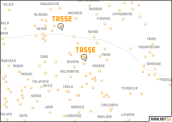 map of Tasse